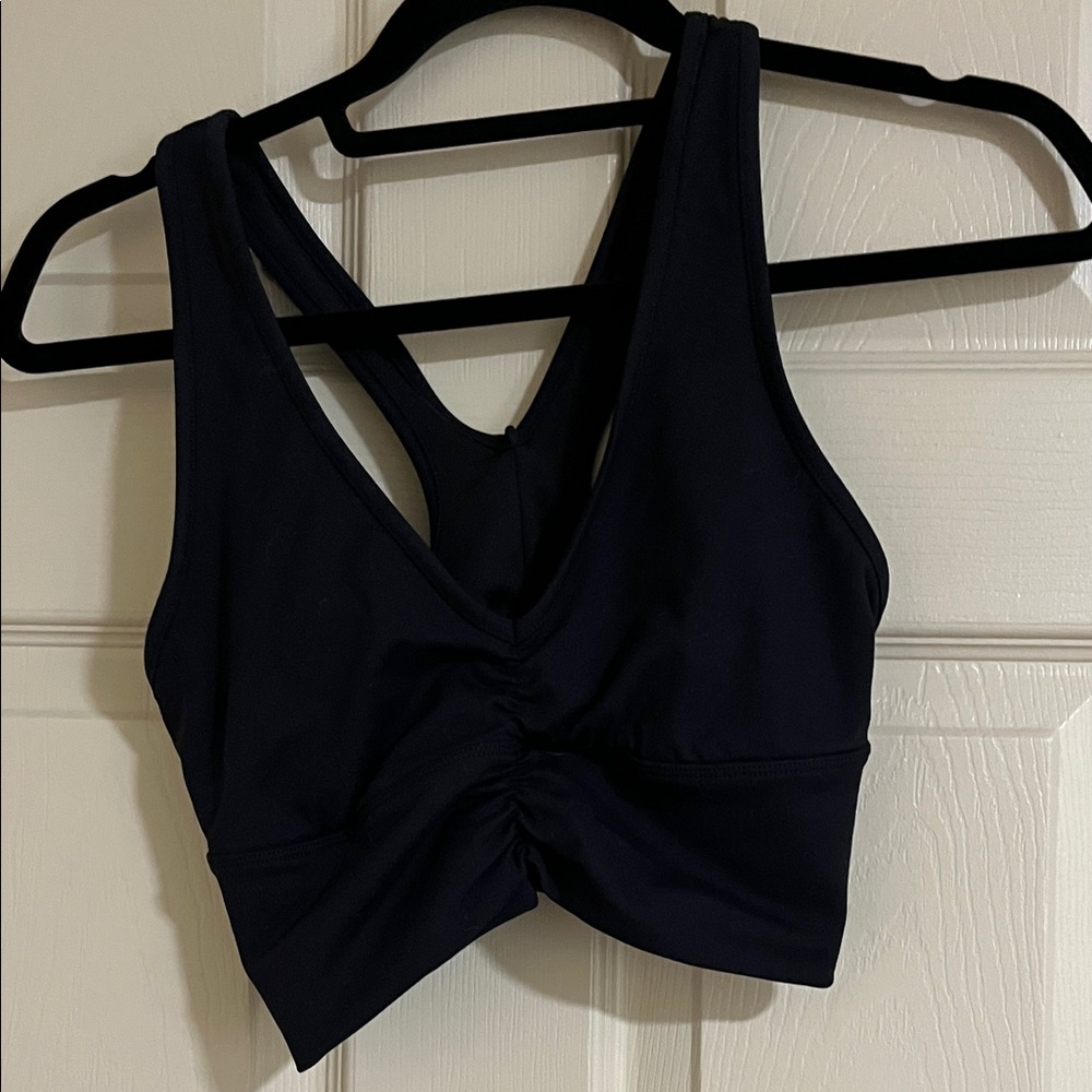 ALO Yoga Black Sports Bra CE019